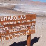 Fumarolas en el Volcán Galán